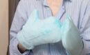 Luvas utilizadas na crioterapia